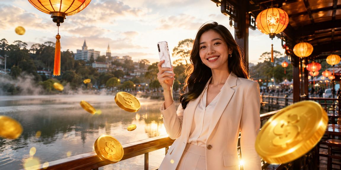 Giao diện casino trực tuyến Việt Nam với các game jackpot và ưu đãi voucher hấp dẫn